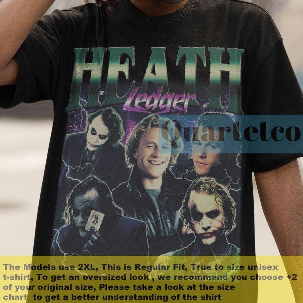 Vintage Heath Ledger Vuitino Apparel Vintage Heath Ledger Vuitino Apparel